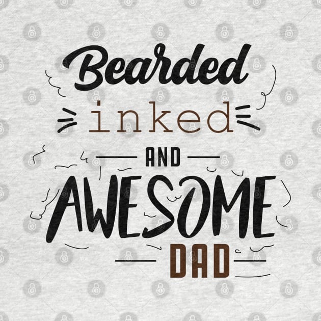 Bearded inked and awesome dad by NASSER43DZ